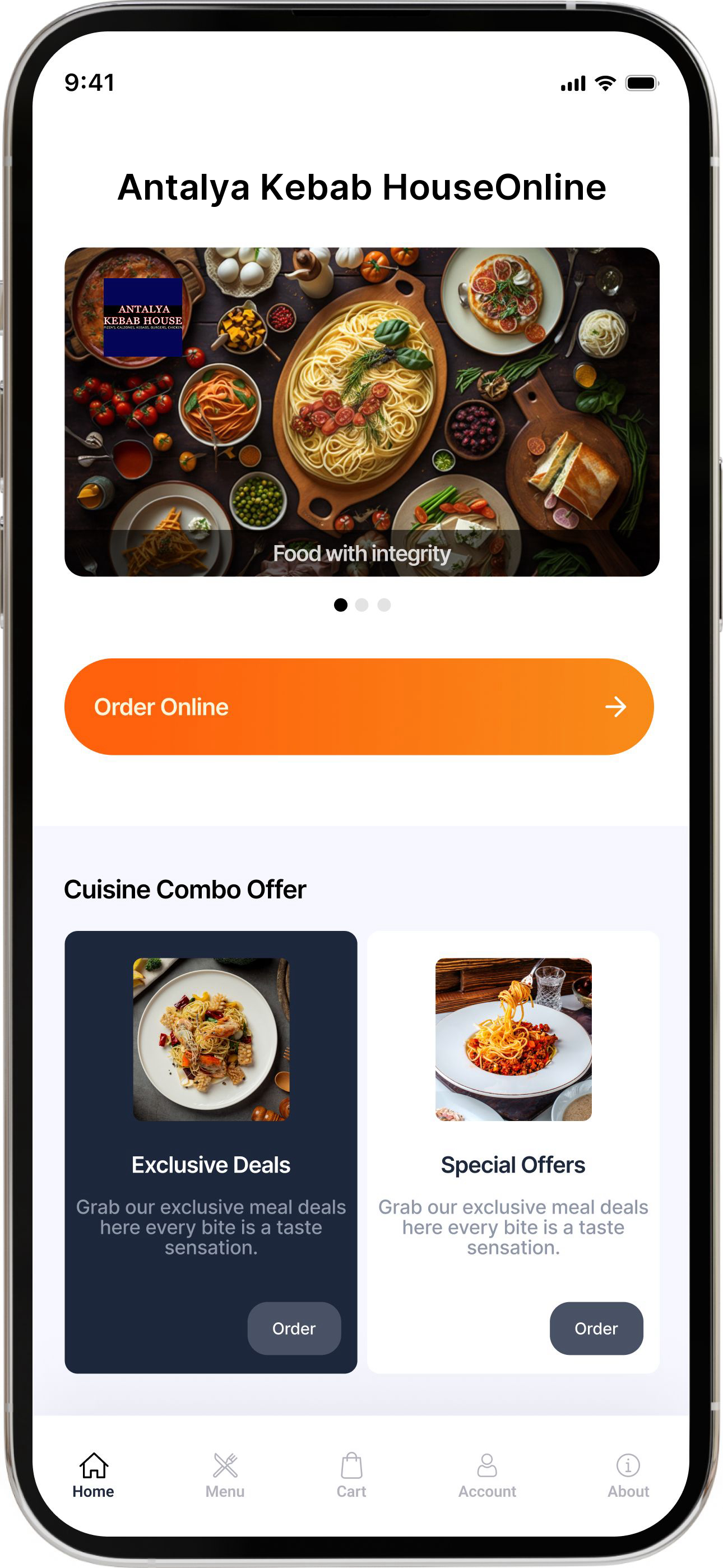 Antalya Kebab House Online