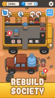 idle outpost: business game iphone screenshot 2