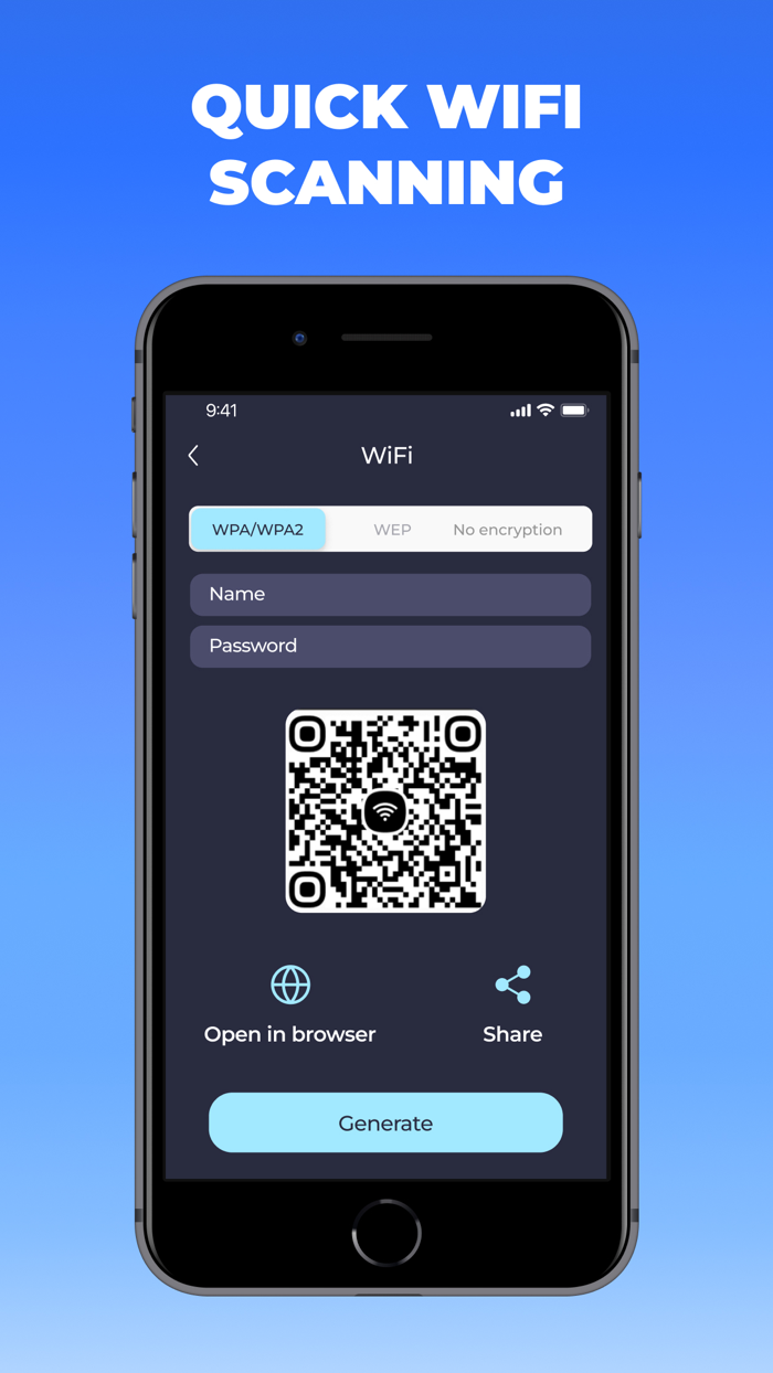 QR Code Generator and Scanner.