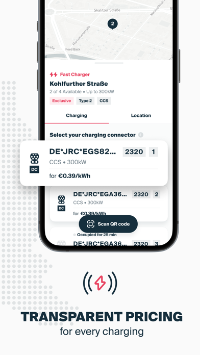 JUCR – Effortless EV charging Screenshot