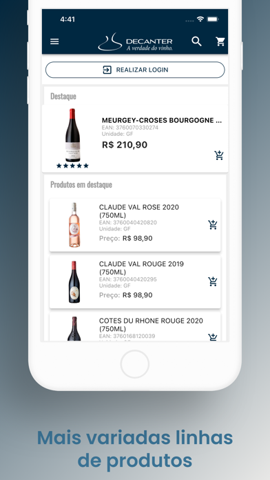 Enoteca Decanter Goiânia Screenshot