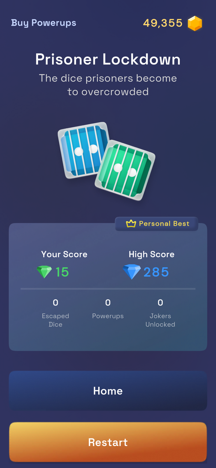 Dice Prisoners - Match Numbers
