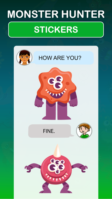 Monster Hunter Stickers Pack Screenshot
