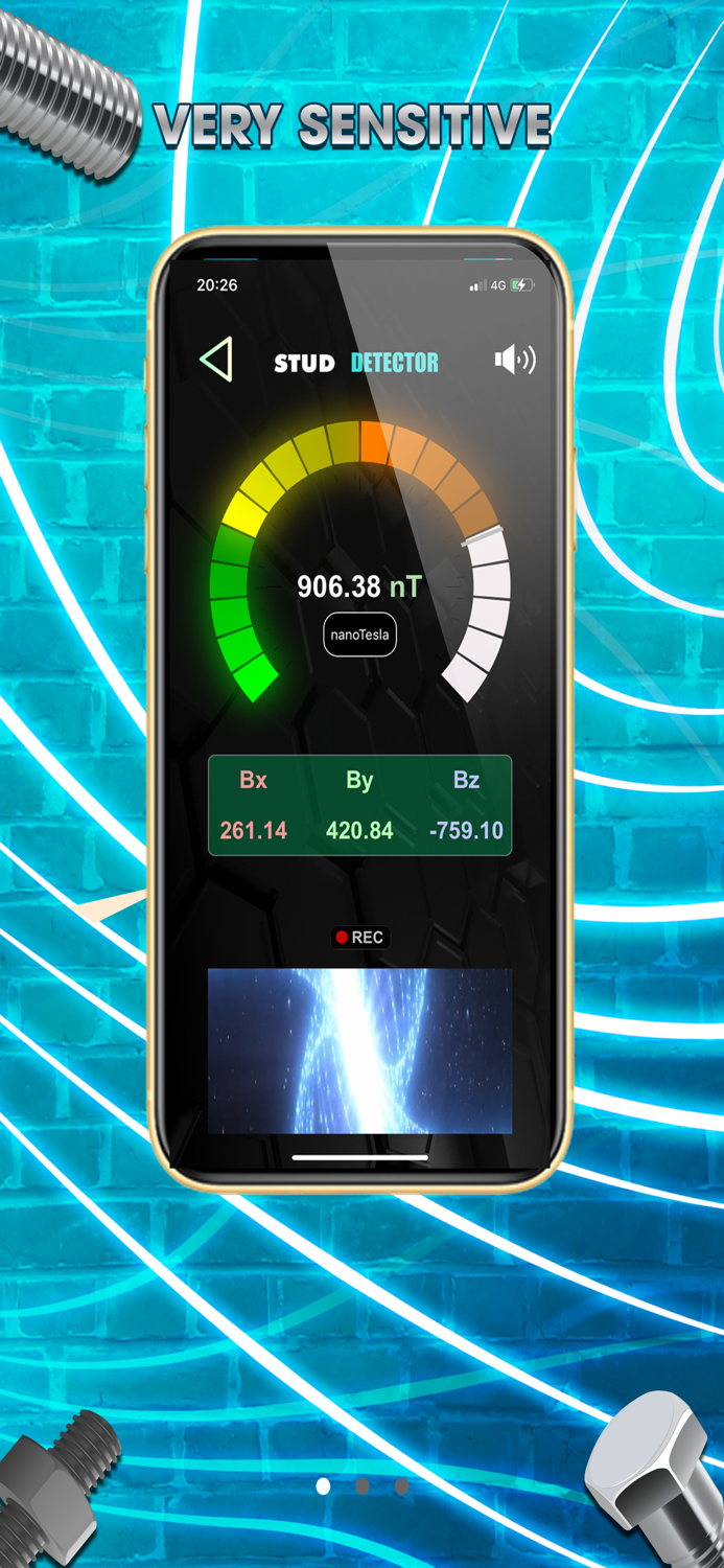 Wall Stud Magnetic Detector