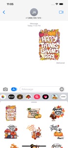 ThanksGiving Story Stickers screenshot #1 for iPhone