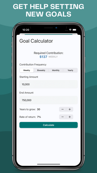 MyFi Budget Screenshot