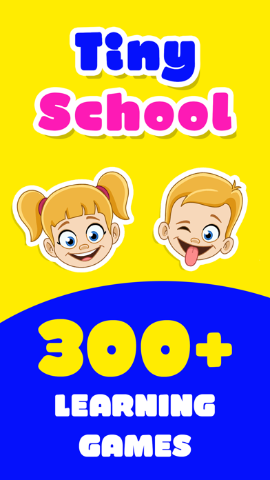の子供向けのゲームアプリ Tiny Schoolのおすすめ画像1