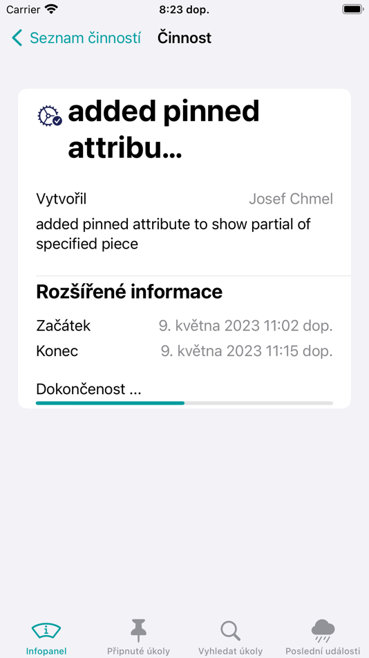 #7. WorkVector Task Logger (iOS) By: JchSoft s.r.o.