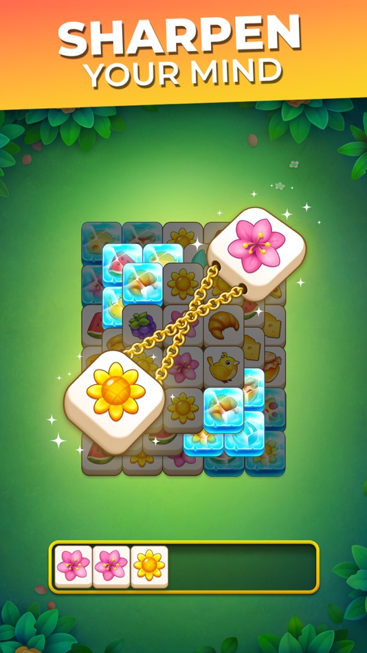 #1. Tile Match - Garden Journey (iOS) Bởi: Coco Play