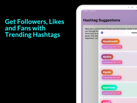 Hashtag Generator by FuturaAppのおすすめ画像1