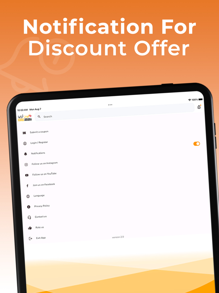 Codes Arabia - Discount Coupon