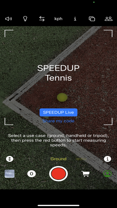 SPEEDUP Tennis Screenshot