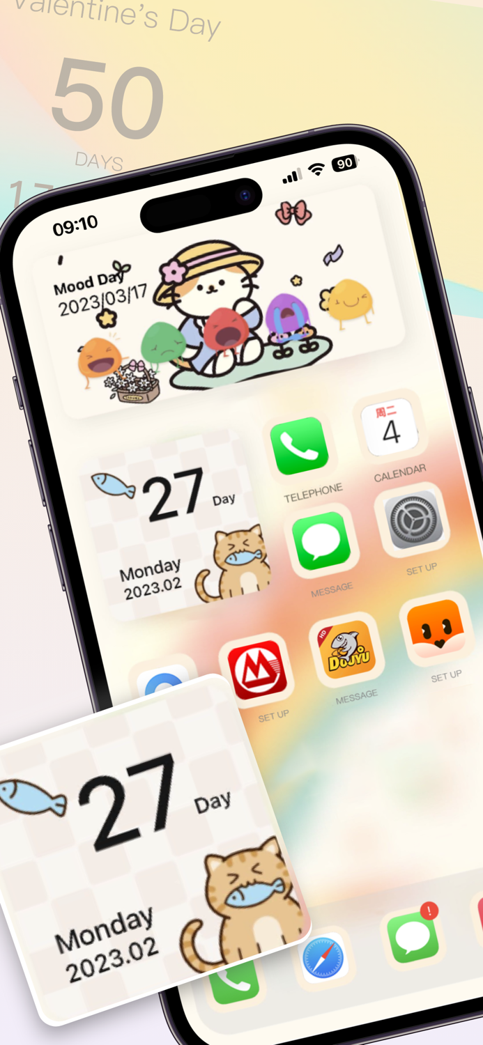 Widgets-LockScreen Icon Theme