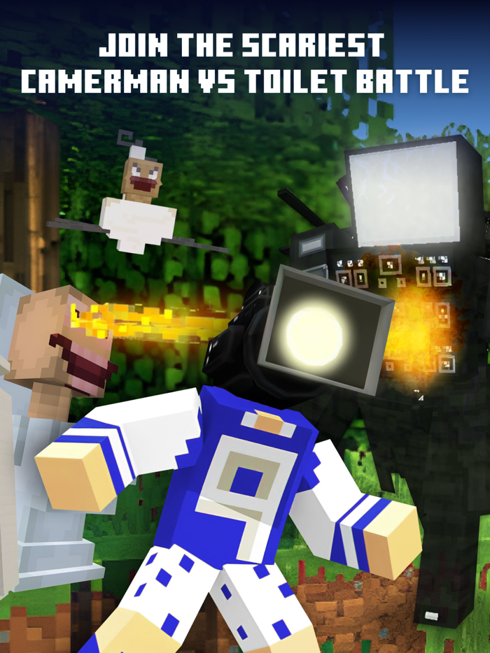 Toilet VS Cameraman for MCPE
