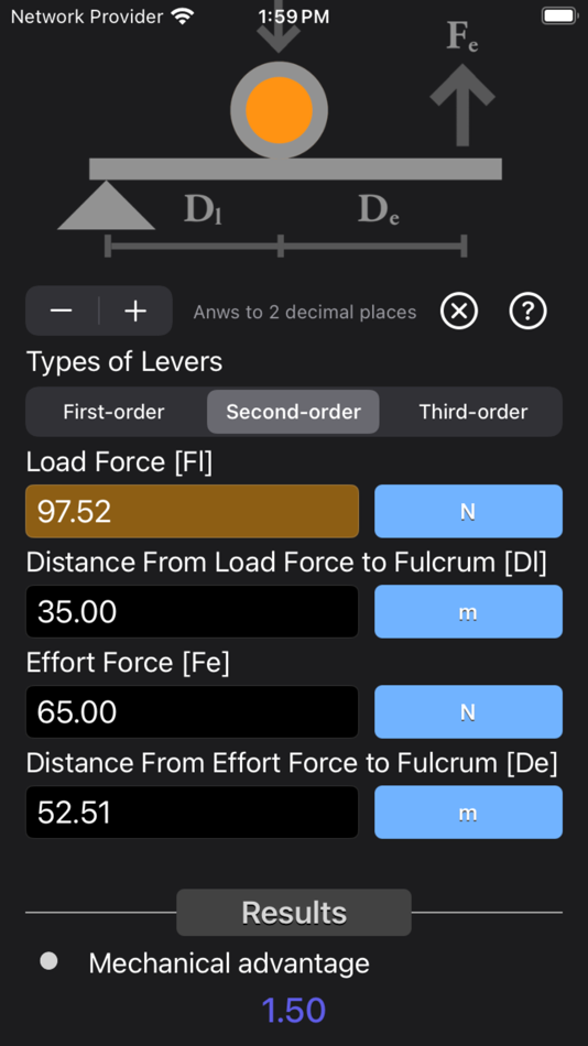 #10. Levers Calculator (iOS) 由: Nitrio