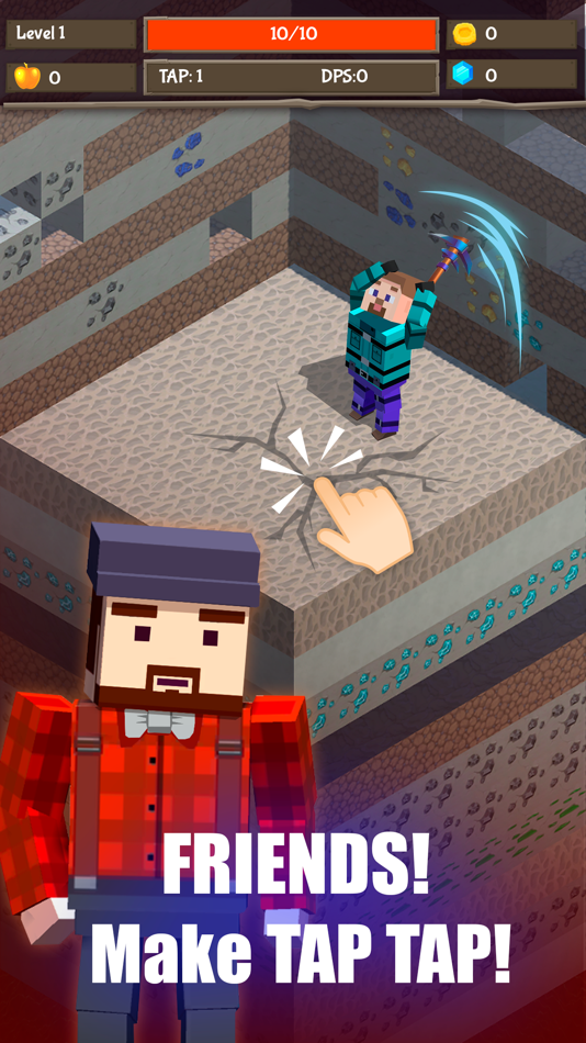 #1. Tap Tap Mine: Idle Clicker Sim (iOS) 由: Bohdan Savchenko