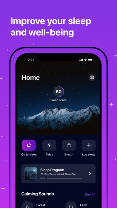 BeCalmed: Sleep & Relaxation Screenshot