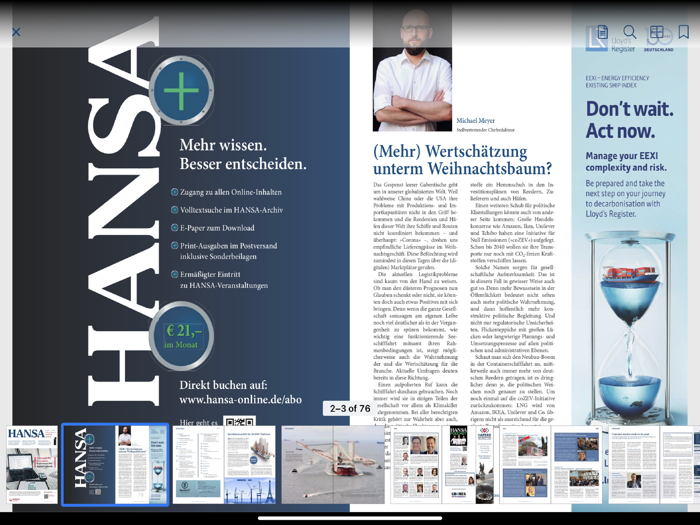 HANSA – Int. Maritime Journal
