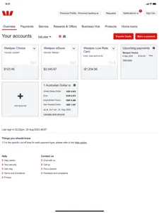 Westpac Banking for iPad screenshot #4 for iPad