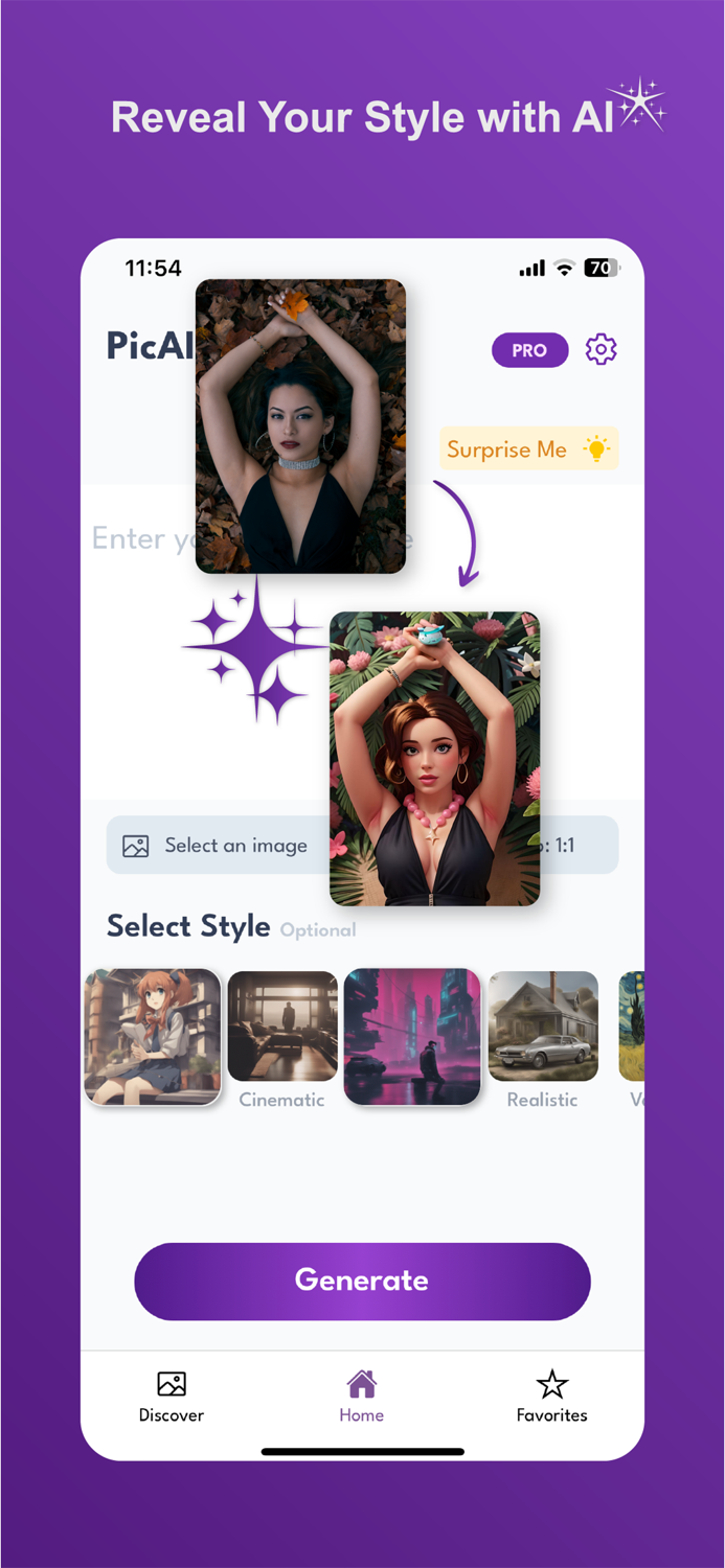 PicAI AI Art Generator Dall e