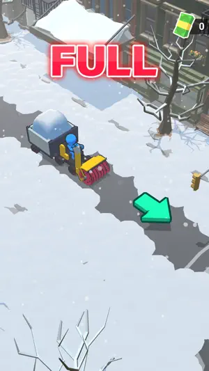 Snow shovelers - simulation screenshot 2
