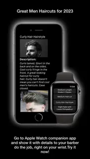 men styles: haircuts for 2023 iphone screenshot 2