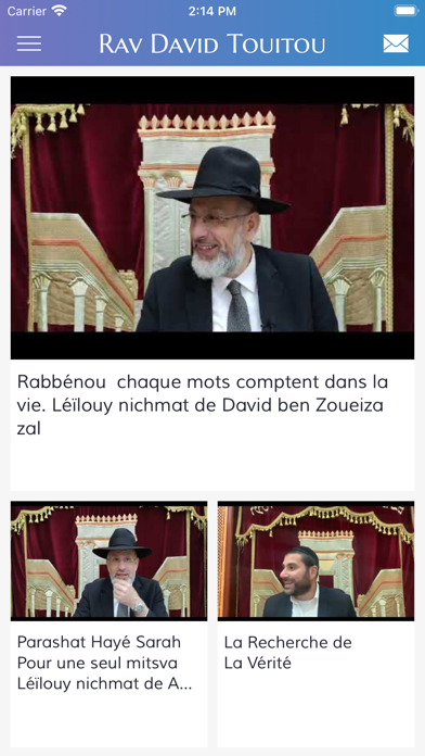Torat Haïm - Rav David Touitou Screenshot