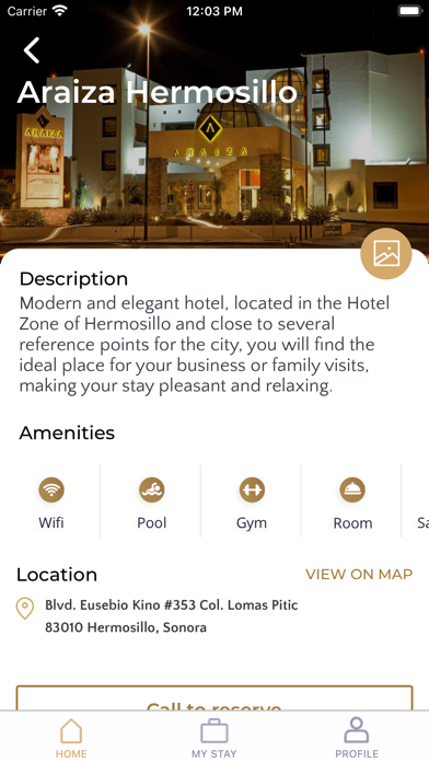 Araiza Hoteles Screenshot
