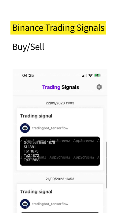 Screenshot #3 pour Trading Signals