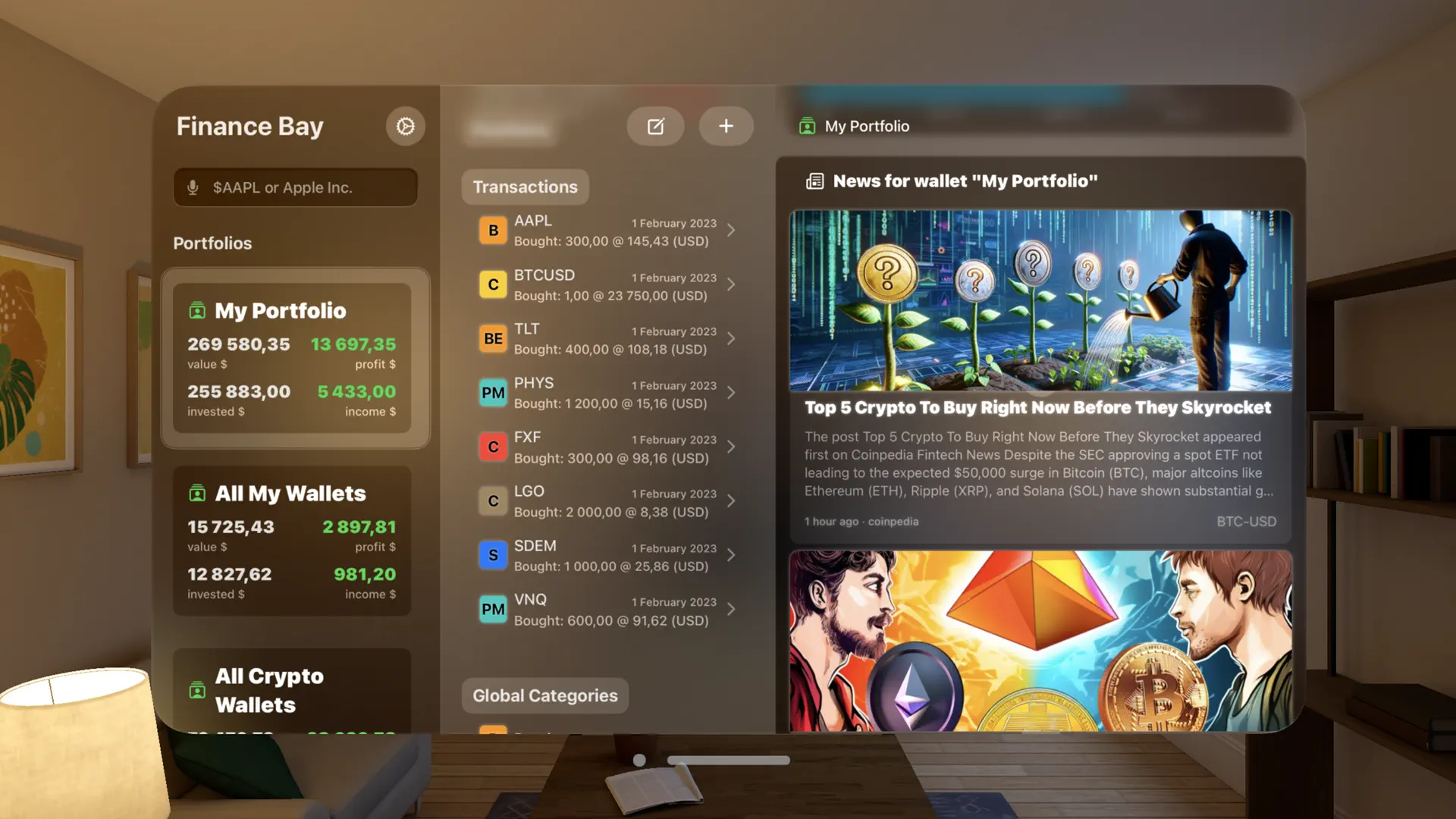 Portfolio Tracker: Finance Bay screenshot 4
