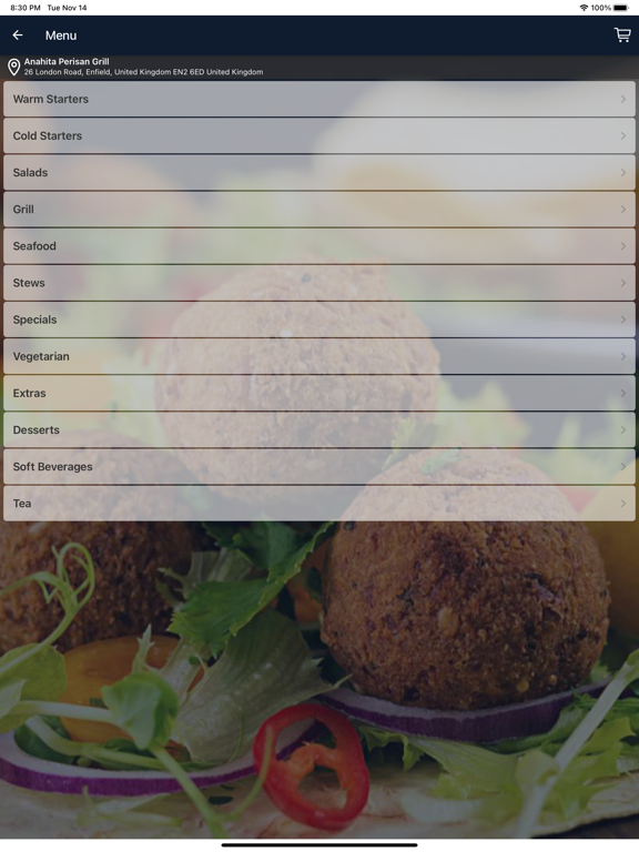 Screenshot #5 pour Anahita Persian Grill