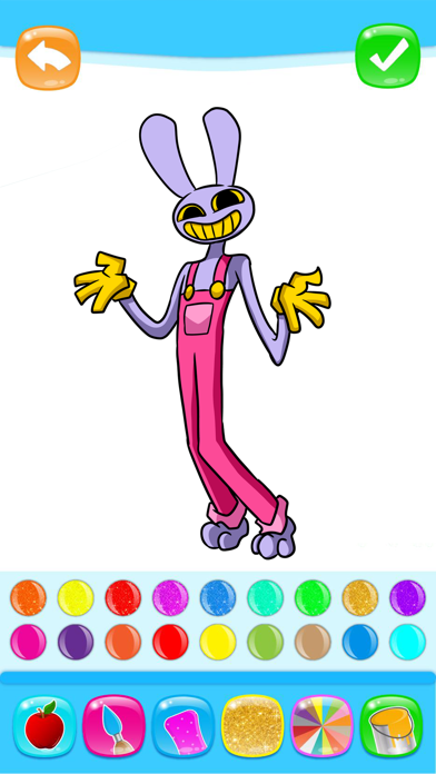 Circus Digital Coloring Book Screenshot