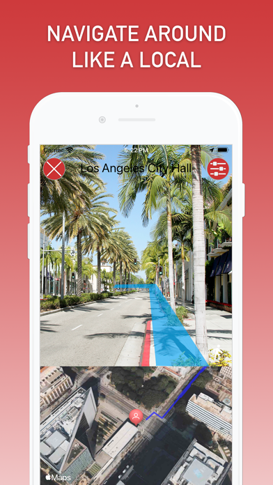 360 LA Los Angeles AR Map Screenshot
