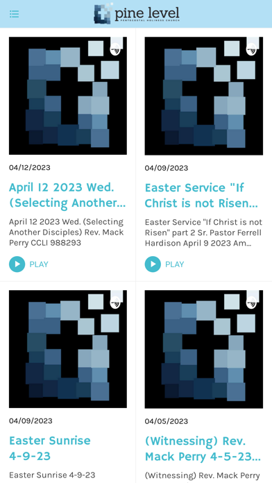 Pine Level Pentecostal Church Screenshot