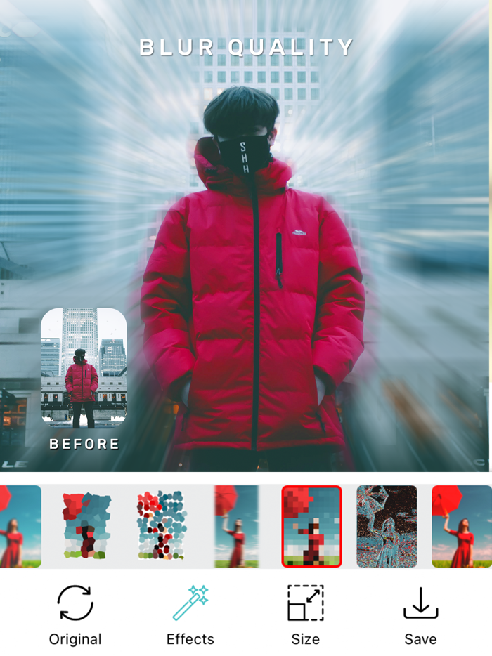 Blur Image Background