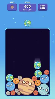 planets merge: puzzle games iphone screenshot 1