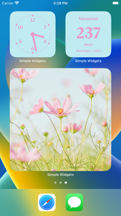Simple Widgets • Photoのおすすめ画像3