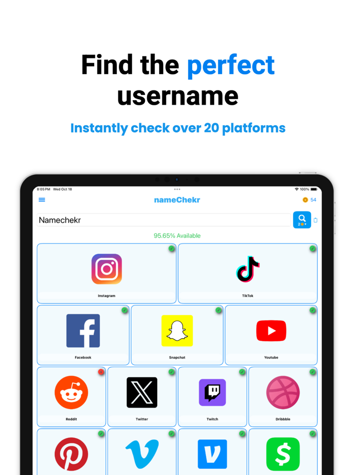NameChekr - Username Checker