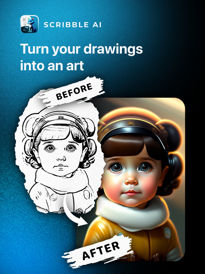 Scribble Doodle Ai Art Drawing