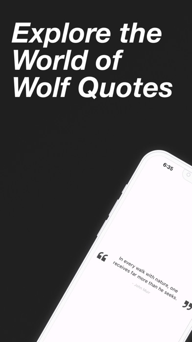 Wolf Quotes - daily wisdom Screenshot
