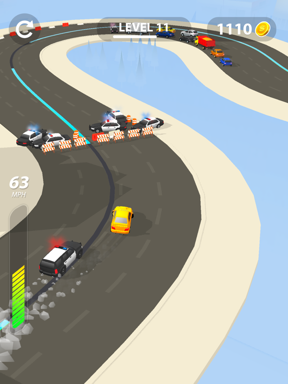 Line Race: Police Pursuitのおすすめ画像1