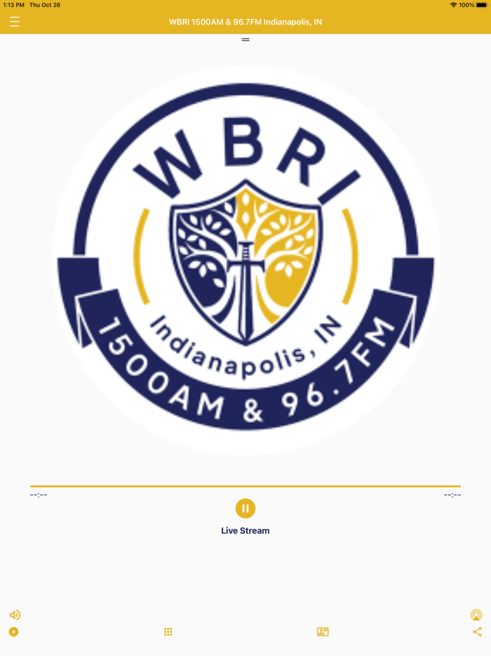 WBRI 1500AM and 96.7FM Radio