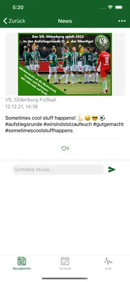 Game screenshot VfL Oldenburg Vereinsapp apk