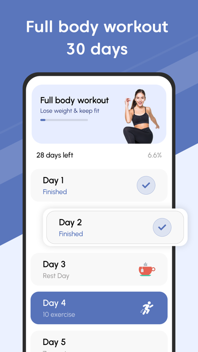30 Days Weight Loss Workout Screenshot