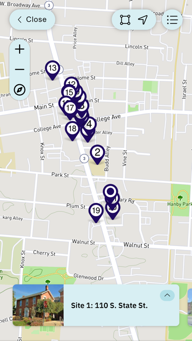 Westerville History Tours Screenshot