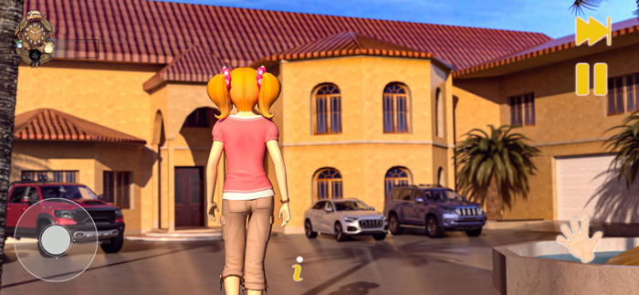 Anime High School Girl 3D Life