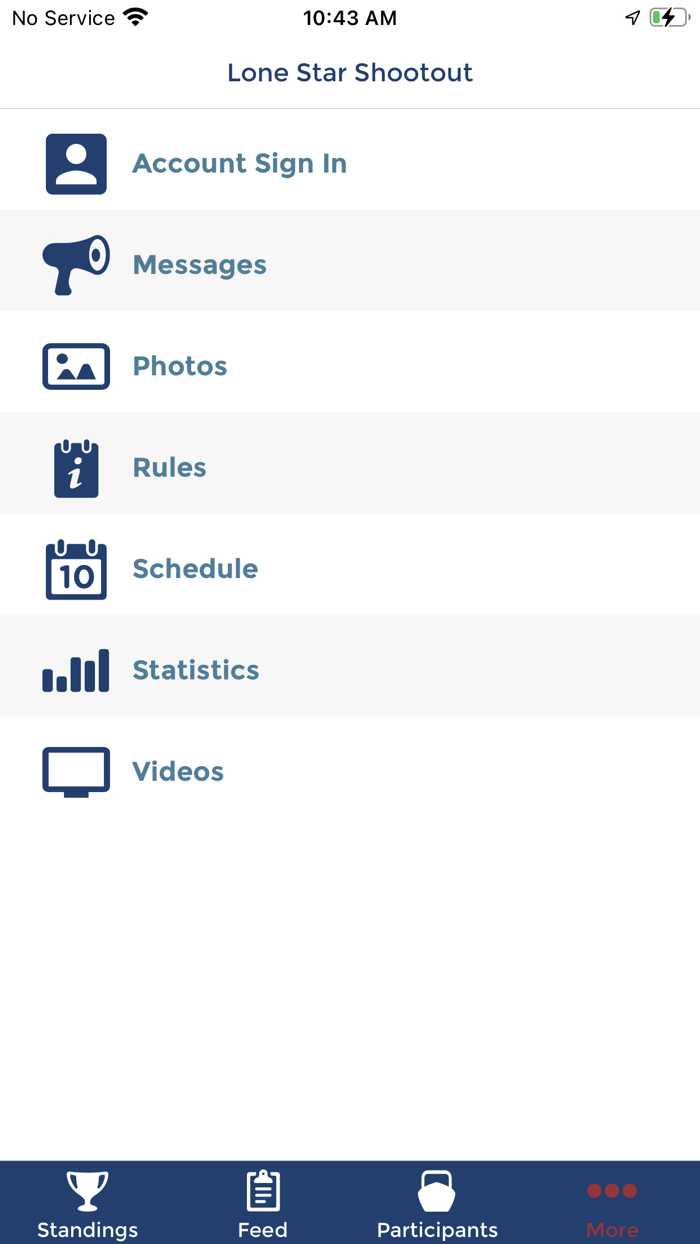 The Lonestar Shootout