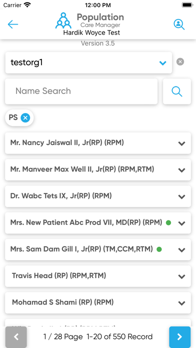 Health Wealth Safe -Staff Only Screenshot