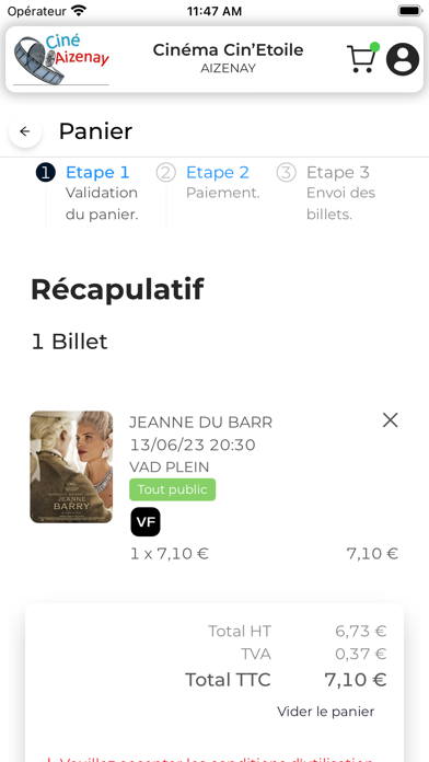 Aizenay Cinétoile Screenshot