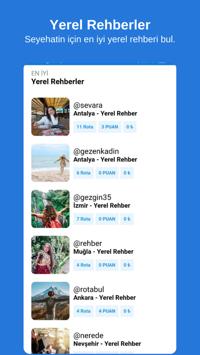 Yerel Rehber Screenshot
